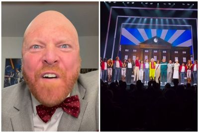 Leigh Francis receives standing ovation as he makes special appearance in Back to the Future: The Musical