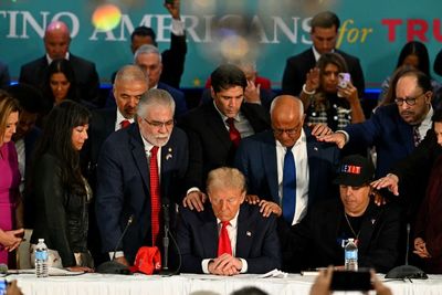 Rabbits among solar panels: Trump’s Latino roundtable - Roll Call