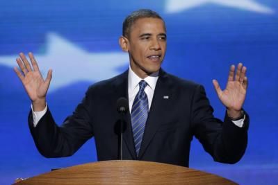 Former President Obama Casts Ballot In Wisconsin Campaign Rally