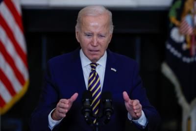 President Biden Urges Democrats To Secure Strong Majority In 2024