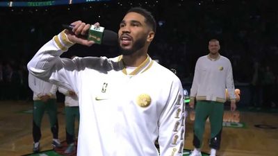 Jayson Tatum’s Ring Ceremony Speech Elates Celtics Fans at NBA Season Opener