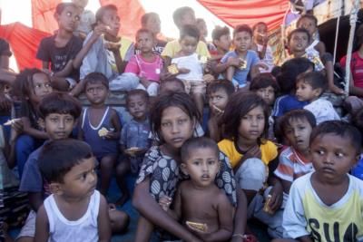 Rohingya Refugees Stranded Off Indonesia's Coast Spark Controversy