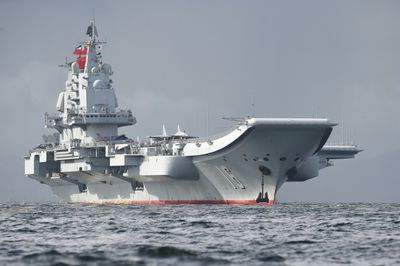 Taipei Says Chinese Aircraft Carrier Group Sailed Through Taiwan Strait