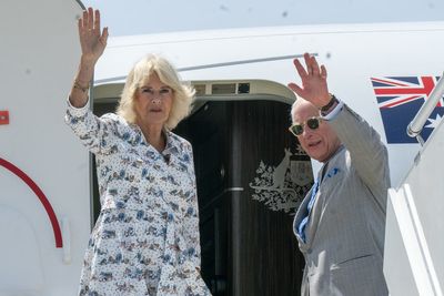 Ceremonial welcome for Charles and Camilla in Samoa