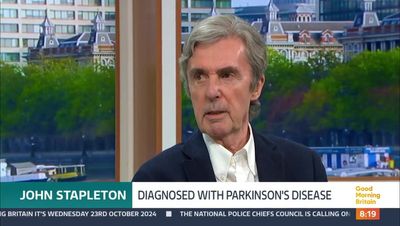 John Stapleton reveals Parkinson’s disease has ‘frustratingly’ affected his voice