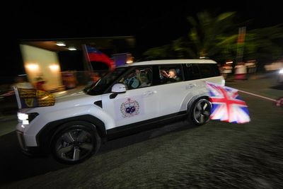 Charles gets a warm welcome on his first visit as king to Samoa. But uneasy questions await