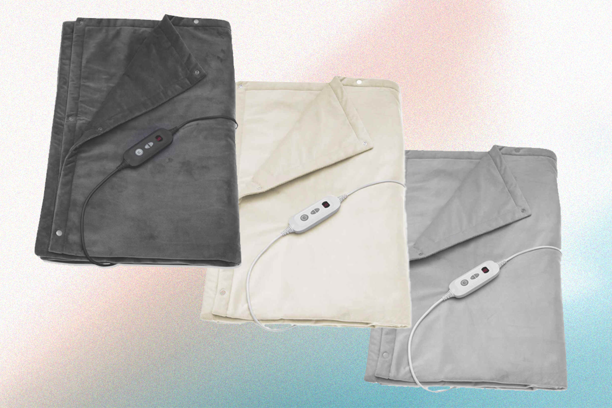 Aldi’s heated blanket is an affordable winter…