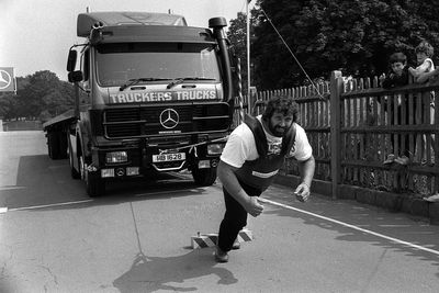 Former world’s strongest man and British Olympian Geoff Capes dies aged 75