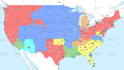 Jaguars vs. Packers: Week 8 TV broadcast map