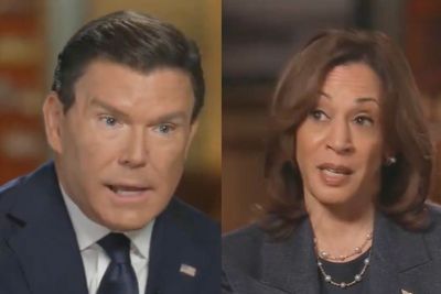 Bret Baier defends interrupting Kamala Harris 38 times in Fox News interview and says he loved SNL skit