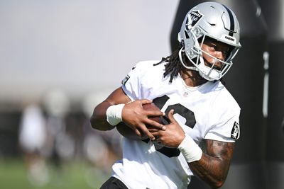 Raiders get their number one receiver back at practice