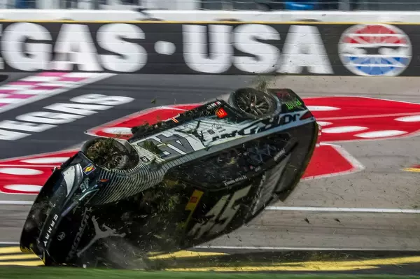 Full gallery: Tyler Reddick's wild and bizarre ride at Las Vegas