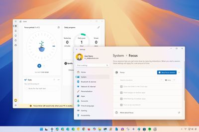 How to use Focus to avoid distractions in Windows 11
