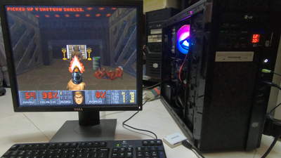 Modern Ryzen 5 7600 and RTX 4060 Ti PC runs MS-DOS 6.22 — modern hardware shines in Doom, Planet X3, and even ChatGPT