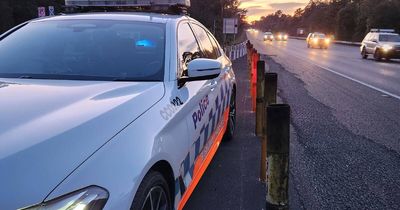 Motorbike rider hit 200km/hr with cops behind him on M1