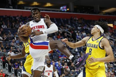 The Pistons somehow got a technical foul for having 6 men on the court