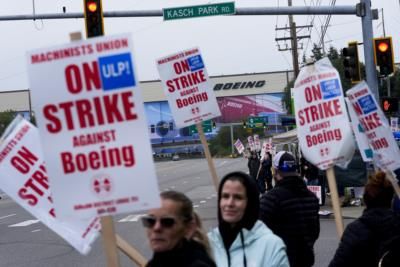 Boeing Workers Continue Strike After Rejecting Company Offer