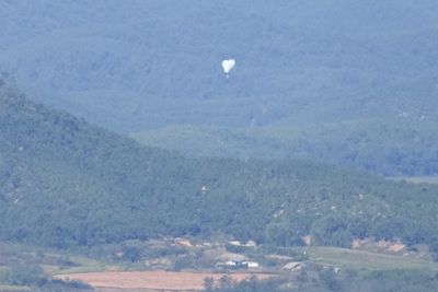 North Korean balloon dumps rubbish on South Korea’s presidential compound