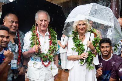 King Charles and Queen Camilla welcomed to Samoa with traditional ava drink ceremony