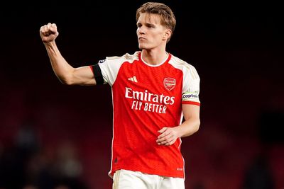 Arsenal captain Martin Odegaard closing in on return to full fitness