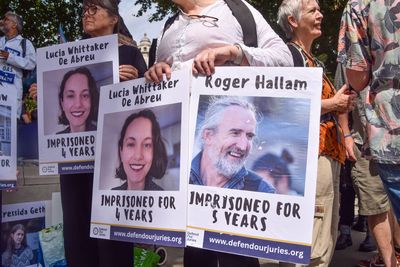 Imprisoned climate protester speaks out