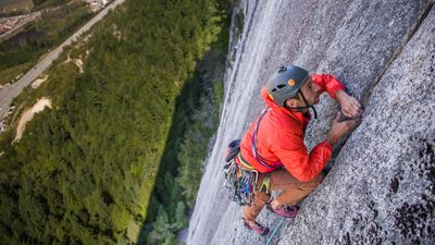 What’s more difficult, sport climbing or trad climbing?