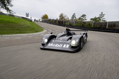 McNish returns to the cockpit of unraced Porsche LMP2000, 25 years after car's only test