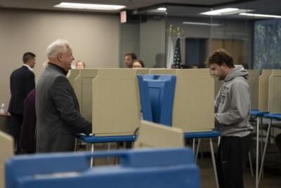 Minnesota Governor Tim Walz And Family Cast Early Votes