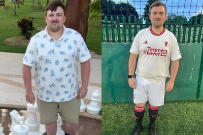 Man who weighed almost 19st transforms body in six months thanks to ready meals