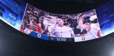 Steve Ballmer joined The Wall at the Clippers’ Intuit Dome and predictably went nuts