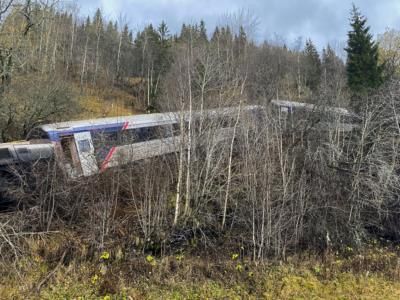 Train Derails In Norway With No Serious Injuries