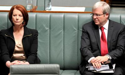 Kevin Rudd had secret agreement with Julia Gillard to hand over power after two terms, new book claims