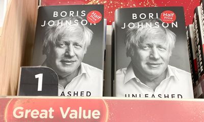 Sales of Boris Johnson’s memoir slump by 62% in second week