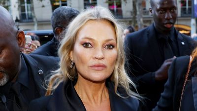 Kate Moss' elegant long black dress has us in a frenzy - we're shopping similar high-street finds before they sell out