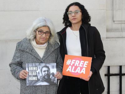 Mother of jailed Egyptian-British activist hopes she doesn’t die in hunger strike to secure his release