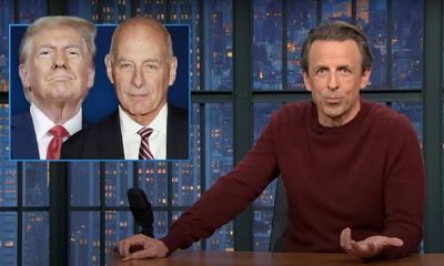 Seth Meyers on Trump: ‘A ridiculous buffoon and an incredibly dangerous menace’