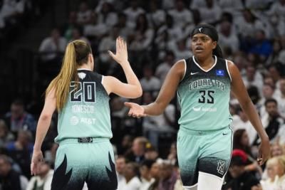 New York Liberty Celebrates First WNBA Title With Parade