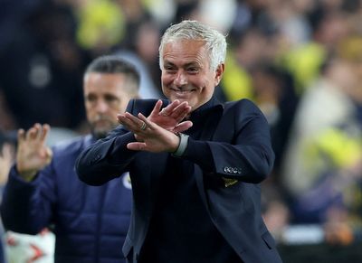 Jose Mourinho in disbelief on the touchline at Andre Onana’s ‘spectacular’ double save