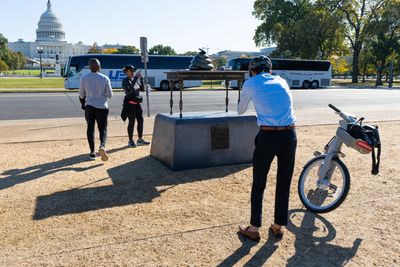 Scatological ‘memorial’ to Jan. 6 turns heads on the National Mall - Roll Call