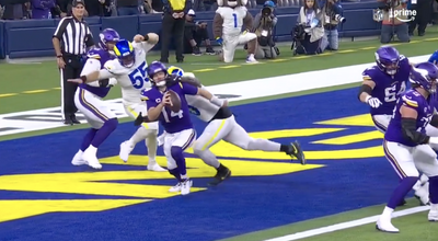 Sam Darnold’s facemask non-call was so brutal even the Rams couldn’t believe it