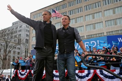 Harris Joined By Obama, Springsteen At Star-studded Rally