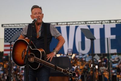 Bruce Springsteen says Donald Trump 'running to be an American tyrant' as he endorses Kamala Harris