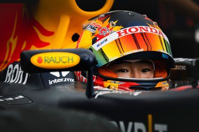 Tsunoda thinks “background” elements prevented earlier Red Bull test