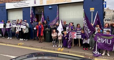 'Political ploy': Fury as union members target John Swinney office over pay