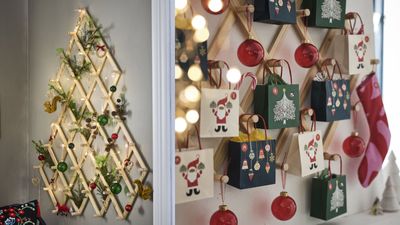 Short on Space? IKEA's Soon-to-Sell-Out $20 Wall-Hung Christmas Tree is What You Need