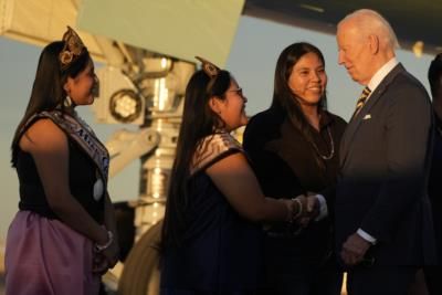 Biden's Historic Visit To Indian Country In Arizona