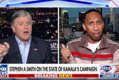 ‘We can’t be watching the same stuff!’ Stephen A Smith spars with Fox News’ Hannity over Trump’s mental state