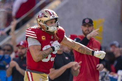 George Kittle could be top 3 pass catcher in 49ers history with big Week 8