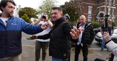 Tommy Robinson could be arrested as far-right agitator enters police station