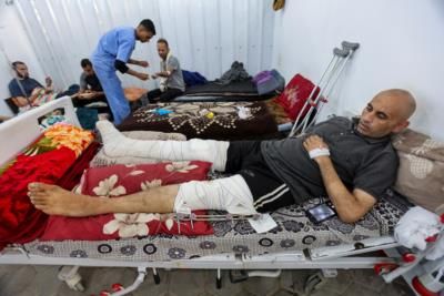 Israeli Forces Open Fire At Kamal Adwan Hospital In Gaza